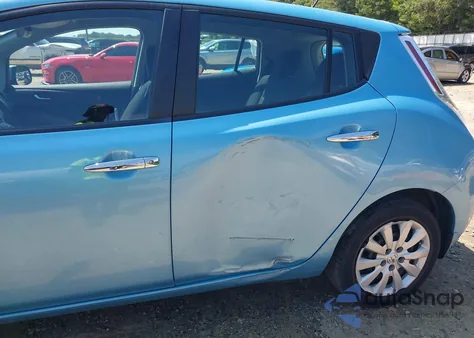 2015 Nissan Leaf S from USA, damaged, VIN 1N4AZ0CPXFC323150